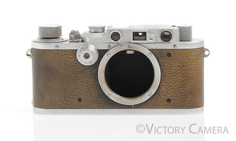 Leica IIIa Camera Body w/ Nice Leather Leica Ever Ready Case