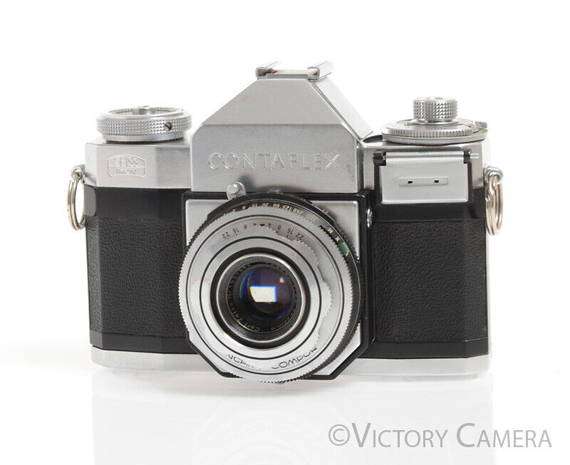 Zeiss Ikon Contaflex II Camera w/ Tessar 45mm f2.8 Lens -Jammed- [AS-IS] - Victory Camera