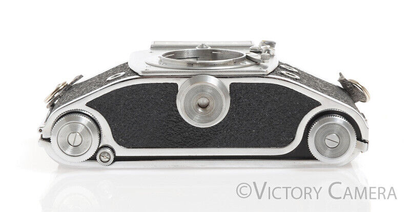 Ihagee Dresden Exakta VX IIa Chrome 35mm Camera w/ Waist Level Finder  [EXC] - Victory Camera