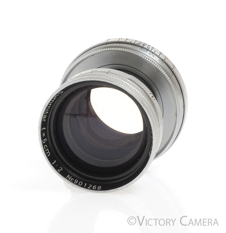 Leica Screw Mount Summitar 5cm f2 Coated Lens L39 LTM