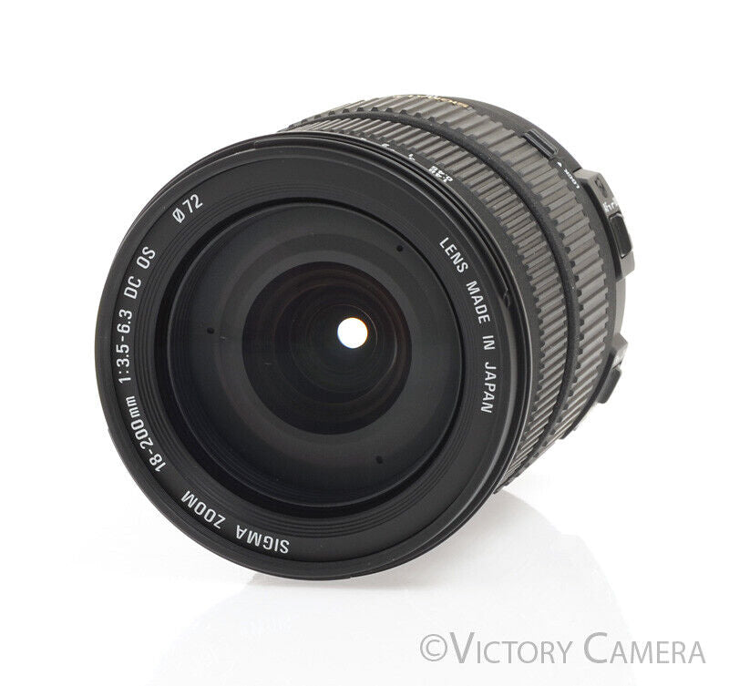 Sigma 18-200mm f3.5-6.3 DC DS Full Frame Zoom Lens for Canon EF -Clean w/ Shade- - Victory Camera
