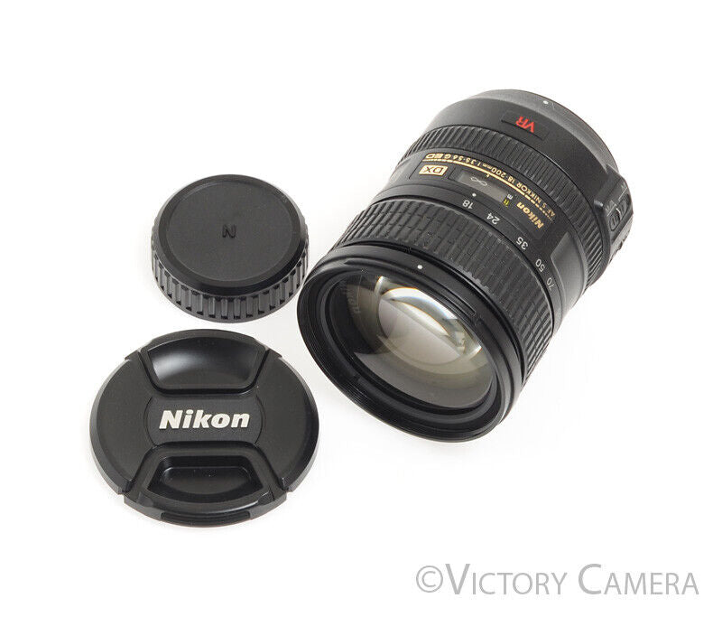 Nikon DX AF-S Nikkor 18-200mm f3.5-5.6 G ED VR Zoom Lens - Victory Camera