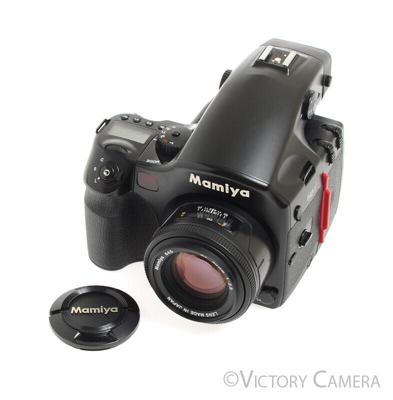 Mamiya 645AF 645 AF 6x4.5 Medium Format Camera w/ 80mm Lens 120 Back - Victory Camera