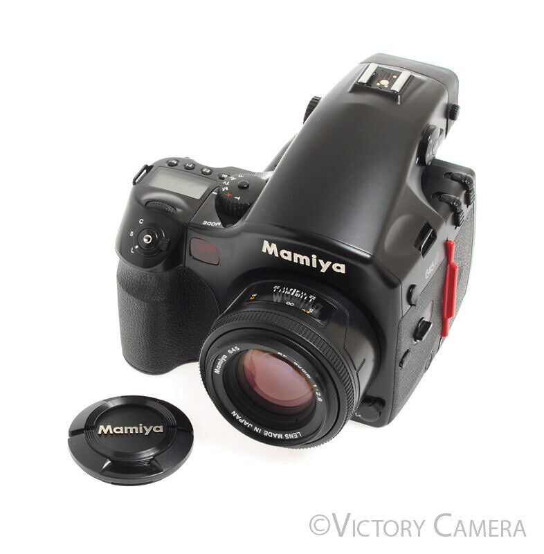 Mamiya 645AF 645 AF 6x4.5 Medium Format Camera w/ 80mm Lens 120 Back