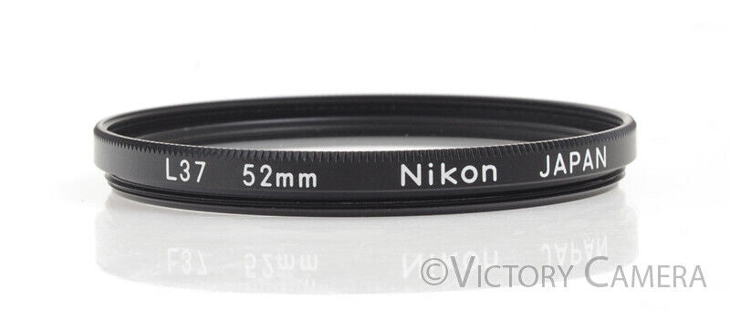 Nikon 52mm L37 (uv) Filter -Clean- - Victory Camera