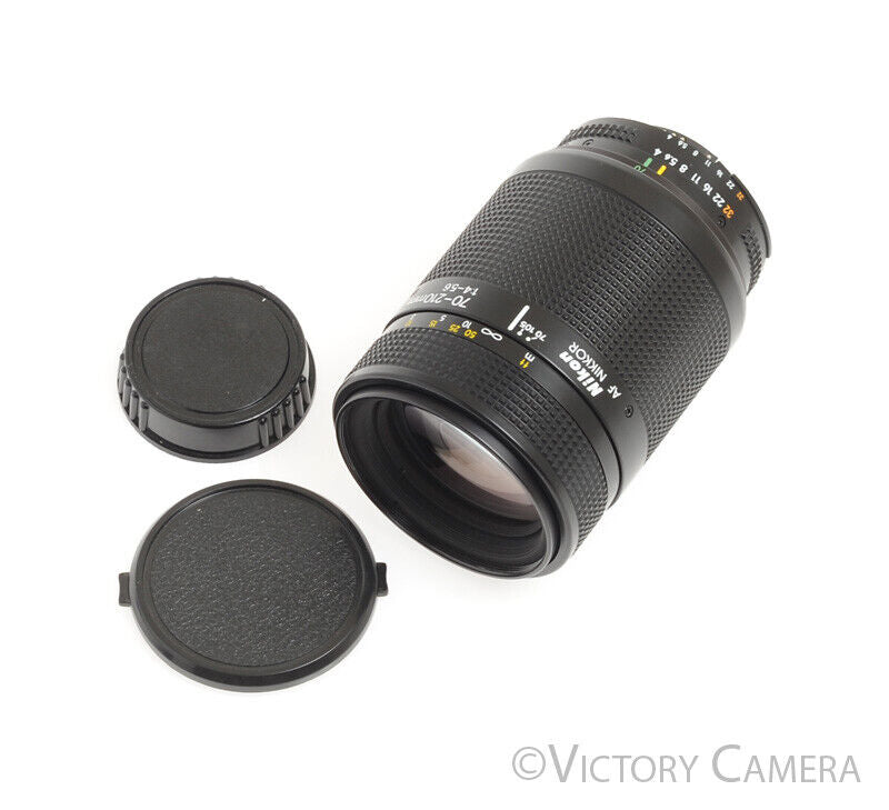 Nikon Nikkor 70-210mm F4.5-5.6 AF Telephoto Zoom Lens -Clean- - Victory Camera