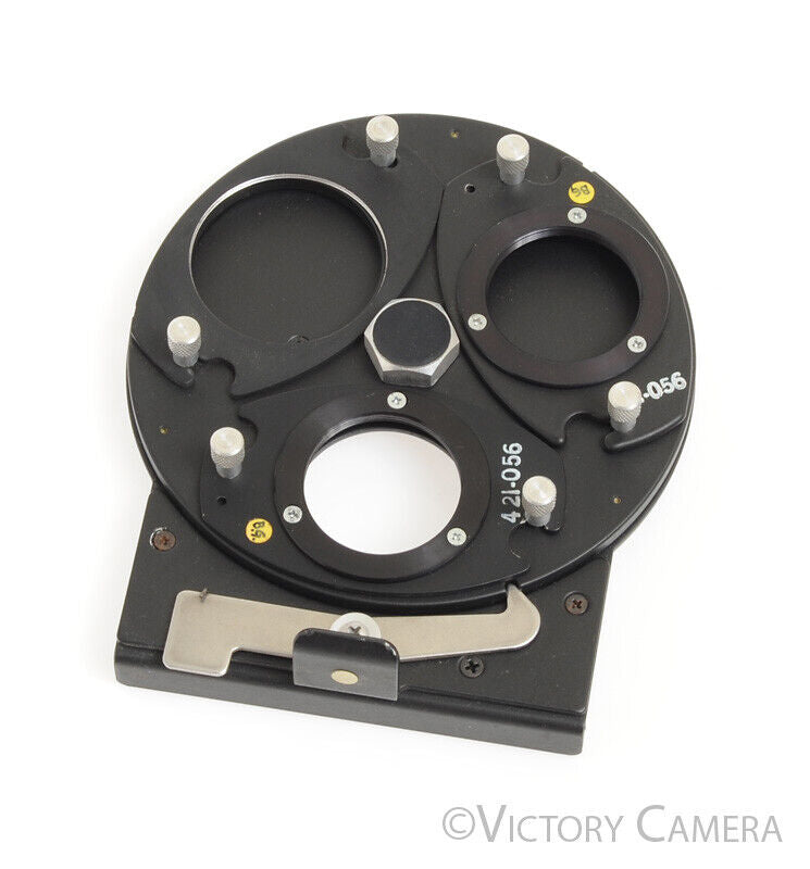 Omega 3-Lens Turret 404-867 D5/D6 -Best Enlarger Accessory- - Victory Camera