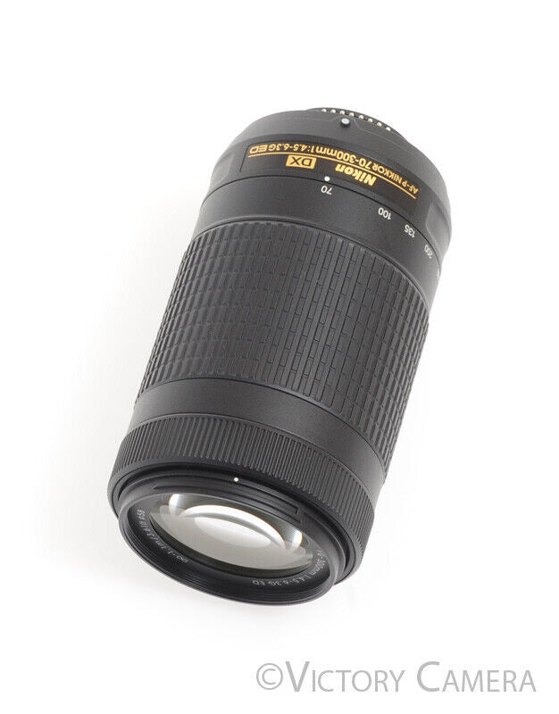 Nikon Nikkor AF-P DX 70-300mm f4.5-6.3 G ED Telephoto Zoom Lens -Clean- - Victory Camera