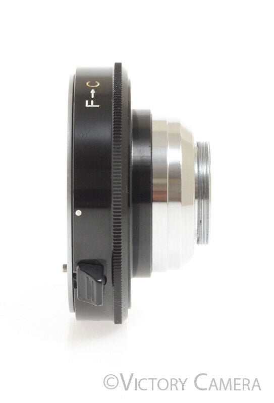 Genuine Nikon F Mount to C Mount Lens Adapter -Clean-