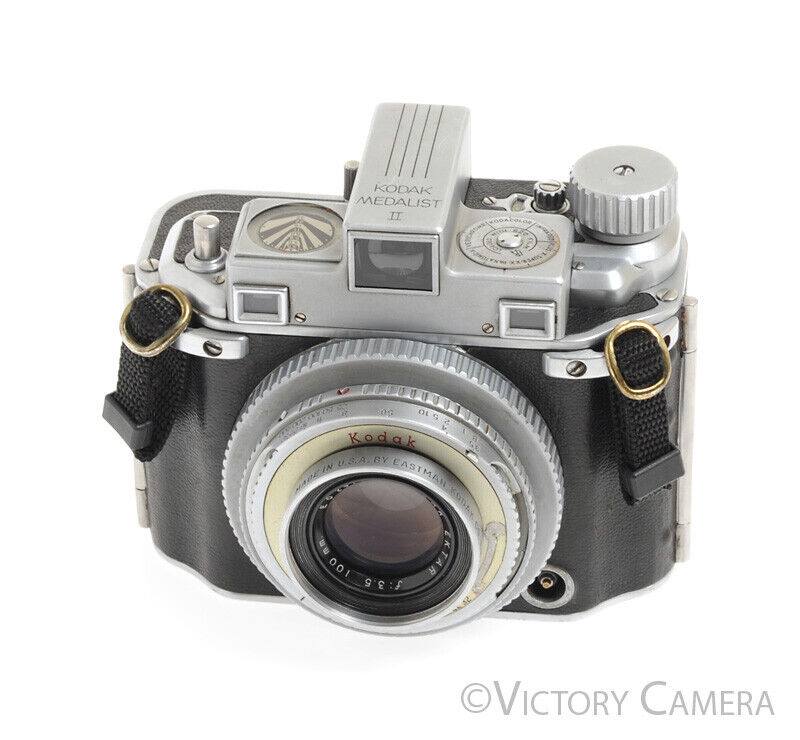 Kodak Medalist I 6x9 620 Film Camera w/ 100mm F3.5 Lens  [EXC] - Victory Camera
