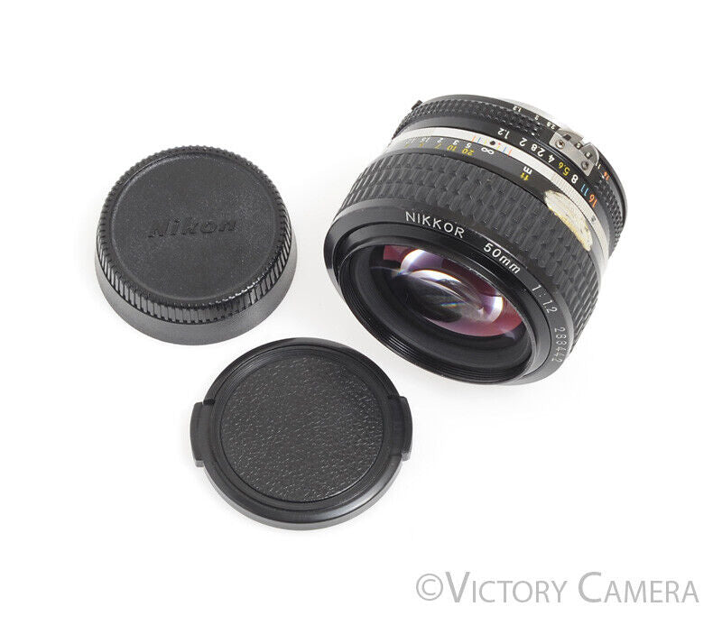 Nikon Nikkor 50mm f1.2 AI-s FAST Prime Lens - Victory Camera