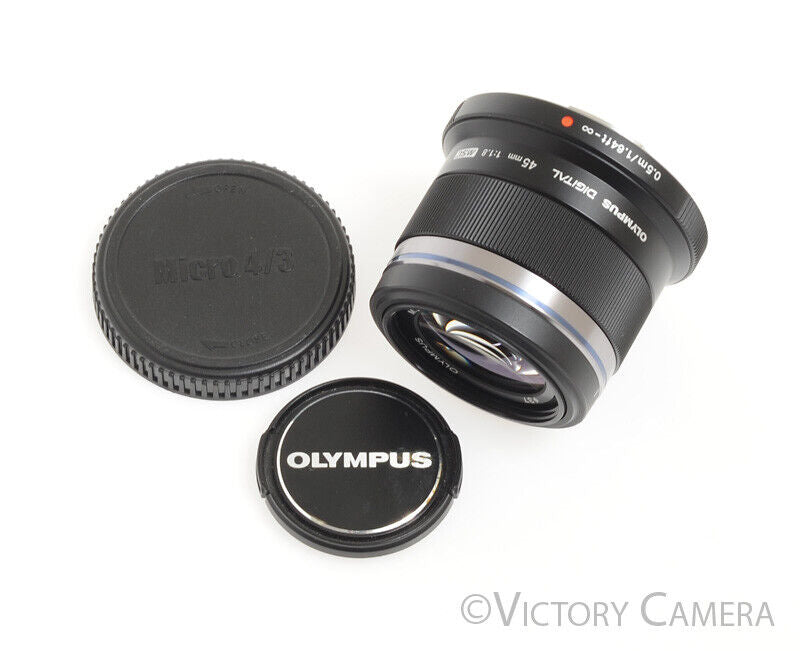 Olympus 45mm F1.8 M.Zuiko Digital Lens for Micro Four Thirds - Victory Camera