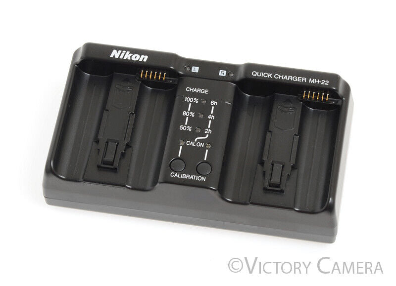 Nikon MH-22 Genuine Battery Quick Charger for EN-EL4, EN-EL4a - Victory Camera