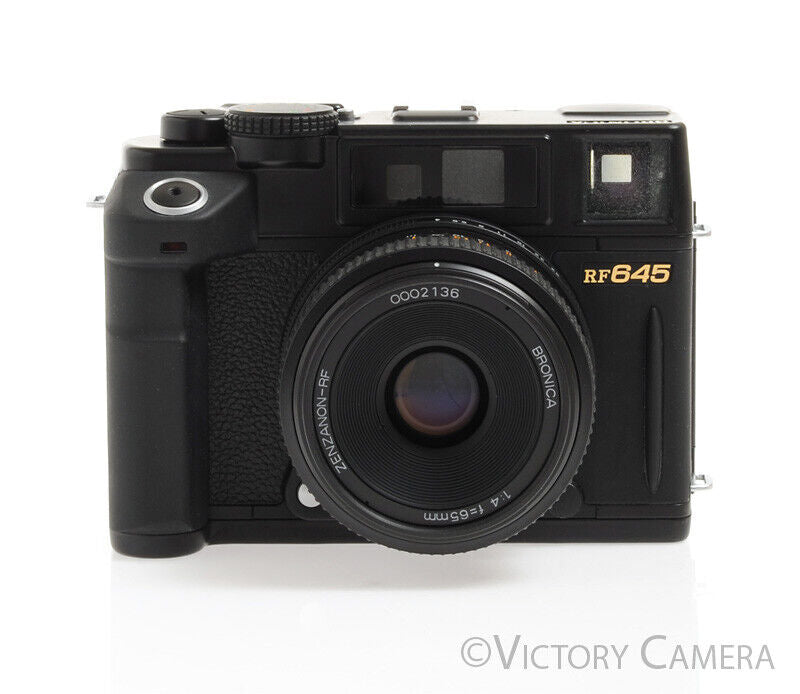 Bronica RF 645 RF645 Medium Format Rangefinder Camera w/ 65mm F4 Wide-Angle Lens