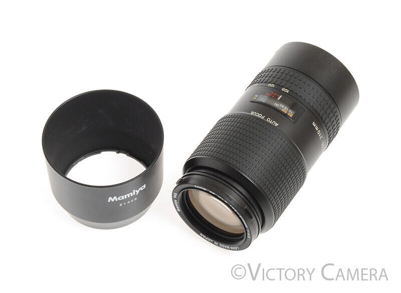 Mamiya Zoom Autofocus 105-210mm f4.5 ULD Autofocus Lens for 645AF - Victory Camera