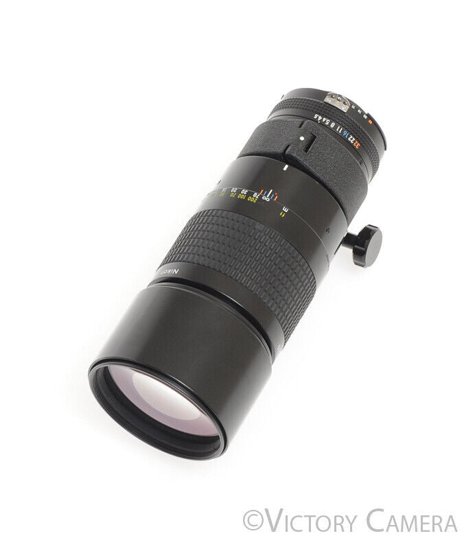 Nikon Nikkor 300mm f4.5 AI-S Lens w/ CL-20 Hard Case &amp; Tripod Collar - Victory Camera