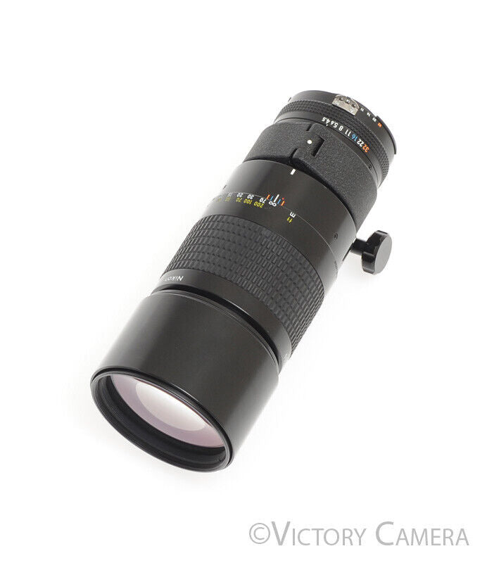 Nikon Nikkor 300mm f4.5 AI-S Lens w/ CL-20 Hard Case & Tripod Collar [EXC+] - Victory Camera