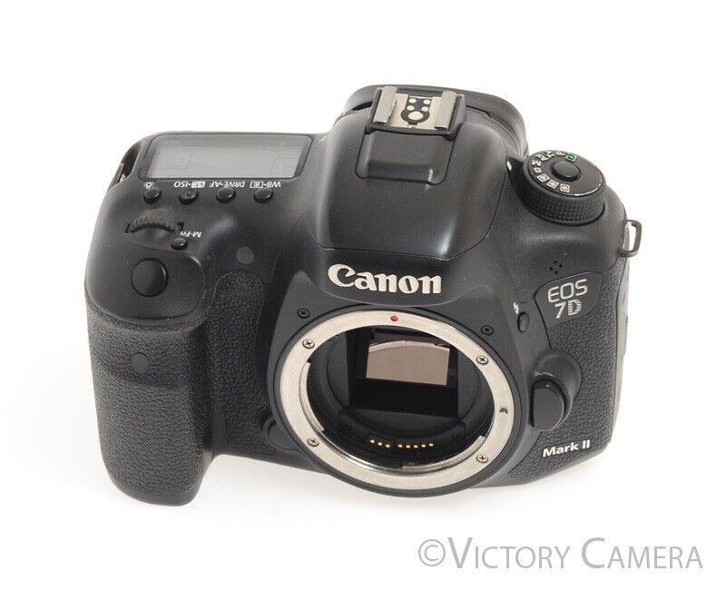 Canon EOS 7D Mark II 20.2MP Digital SLR Camera Body w/ Charger -Clean- - Victory Camera