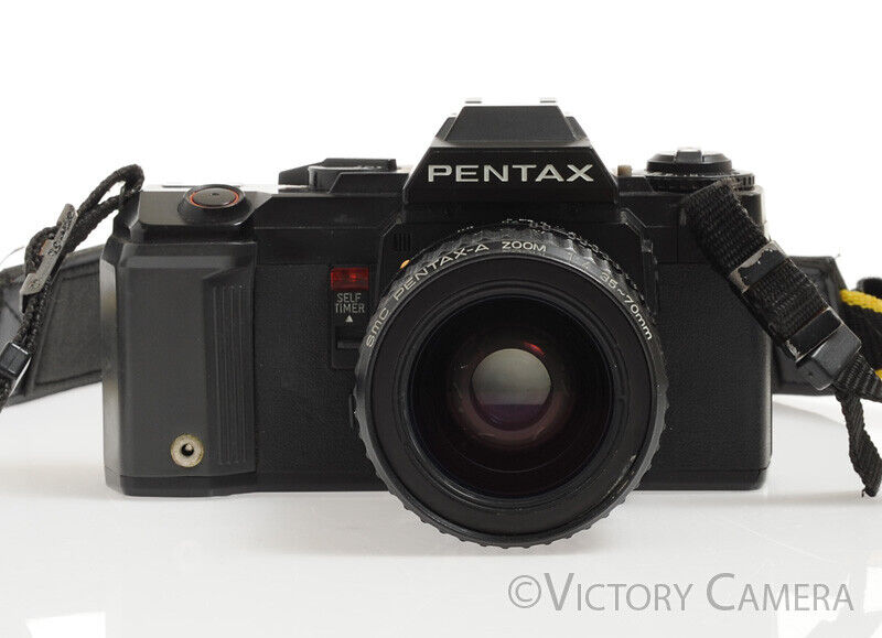 Pentax A3000 Date Black 35mm Camera w/ 35-70mm Zoom Lens - Victory Camera