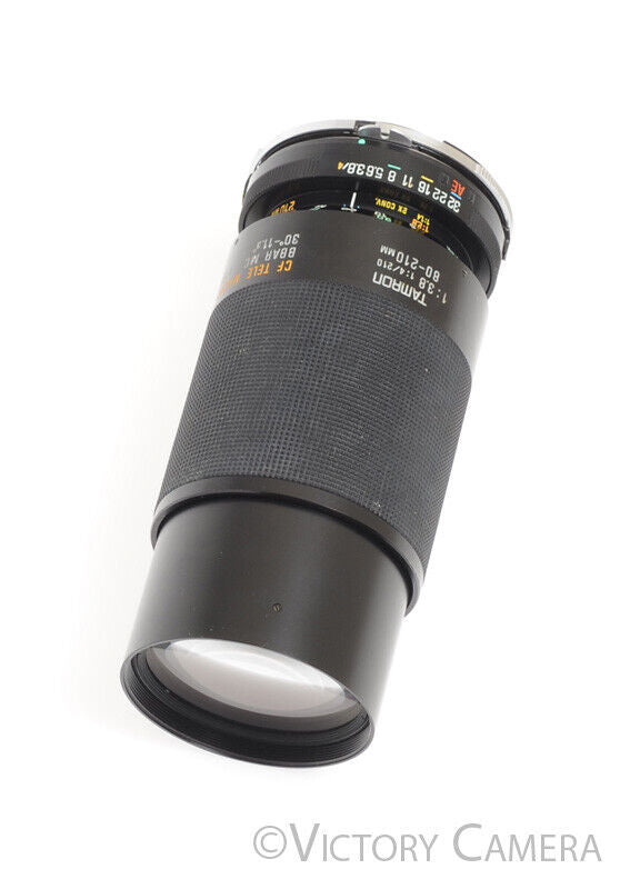 Tamron CF 80-210mm f3.8 Adaptall Nikon AI-S Zoom Lens 103A -Clean in Case- - Victory Camera
