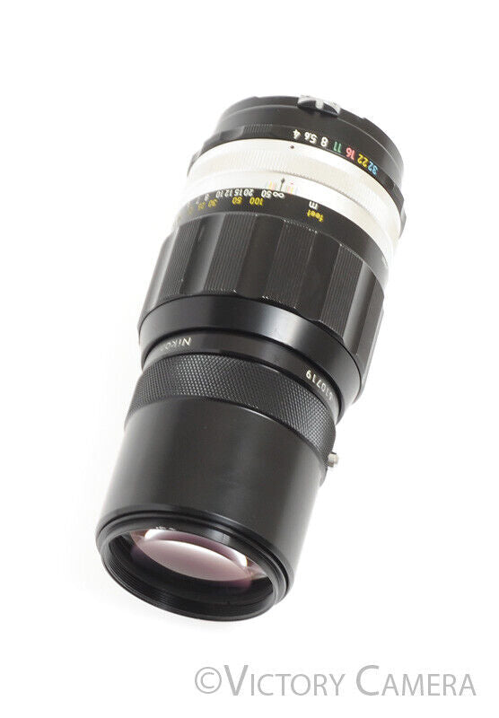 Nikon Nikkor-Q.C 200mm F4 Photomic AI&#39;d Telephoto Prime Lens -Clean- - Victory Camera