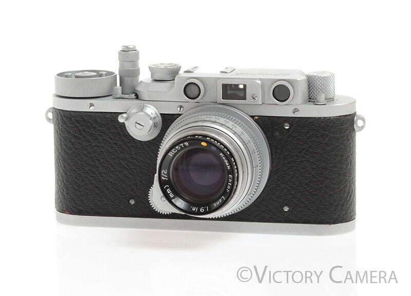 Kardon PH-629/UF Signal Corps US Army Camera w/ Kodak Ektar 47mm f2 Lens -Rare- - Victory Camera