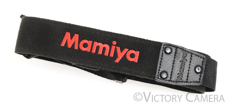 Mamiya Genuine 7, 645 AF, 645 AFD, 645 AFD II Strap (red logo) - Victory Camera