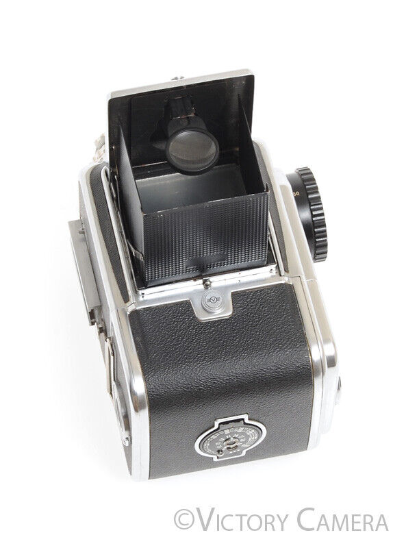 Hasselblad 1000F Early 6x6 Medium Format Camera w/ 80mm f2.8 12 Back -New Seals- - Victory Camera