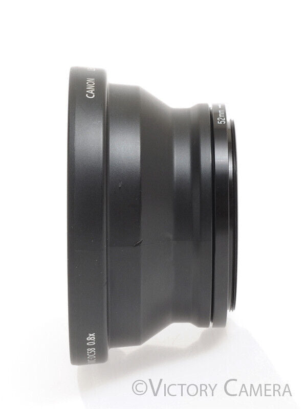 Canon Wide Converter WC-DC58 0.8x for PowerShot G1, G2 &amp; Pro 90  [EXC] - Victory Camera