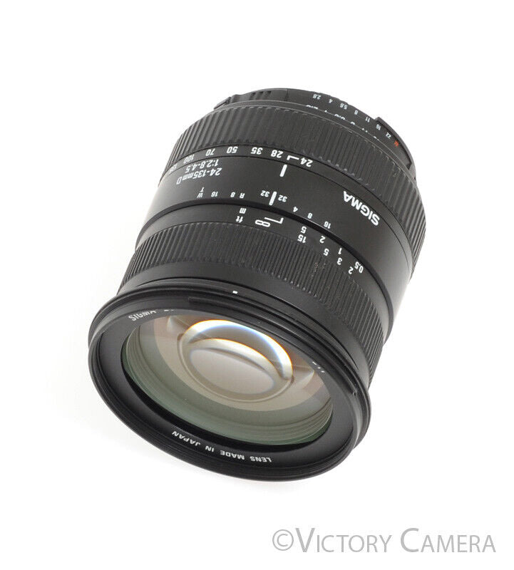 Sigma 24-135mm f2.8-4.5 D Autofocus Zoom Lens for Nikon AF-D -Clean- - Victory Camera
