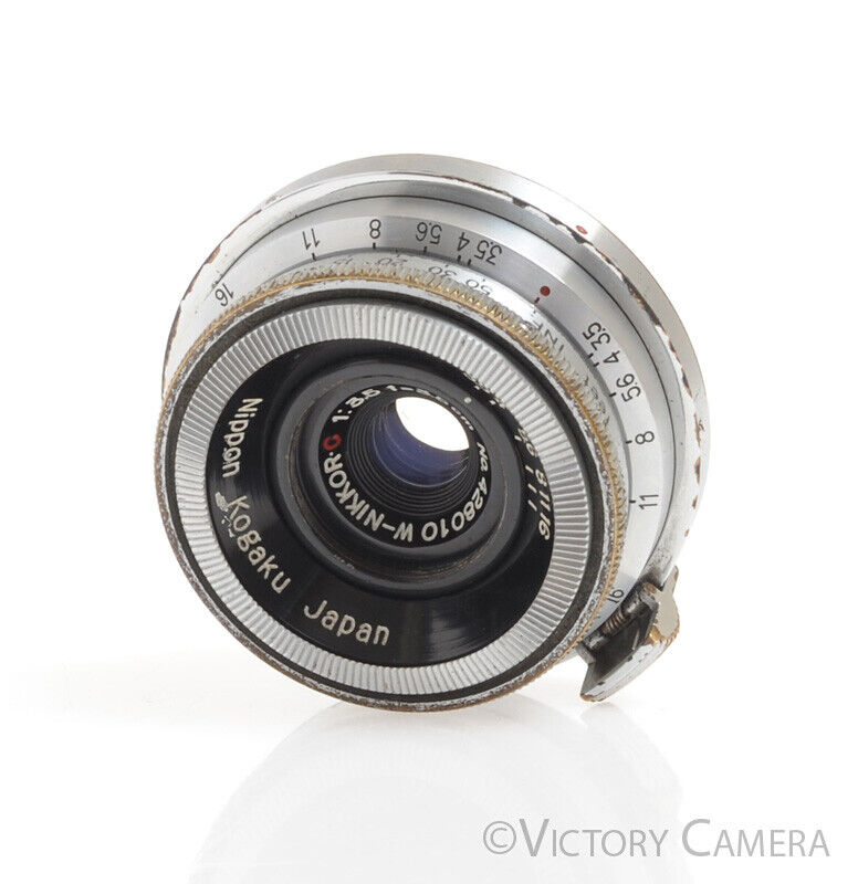 Nippon Kogaku W-Nikkor.C 3.5cm 35mm f3.5 Nikon S Rangefinder [EXC-] - Victory Camera