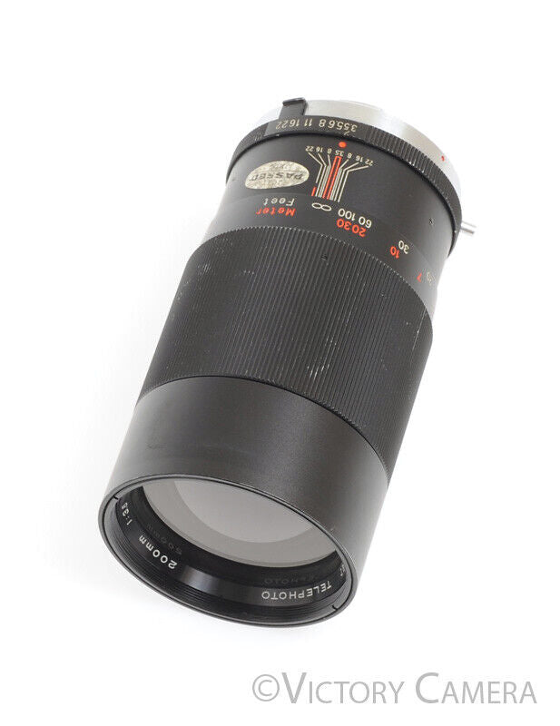 Vivitar 200mm F3.5 Telephoto Prime Lens for Minolta Manual Focus - Victory Camera