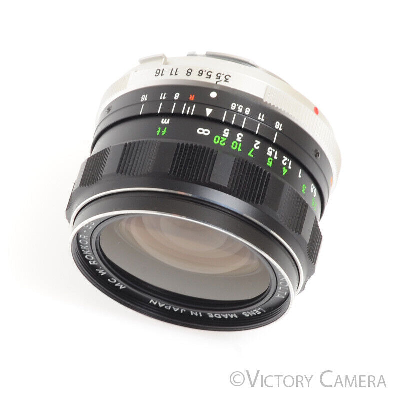 Minolta W.Rokkor-SG 28mm f3.5 MC Manual Focus Prime Lens for MD Mount  -Clean-
