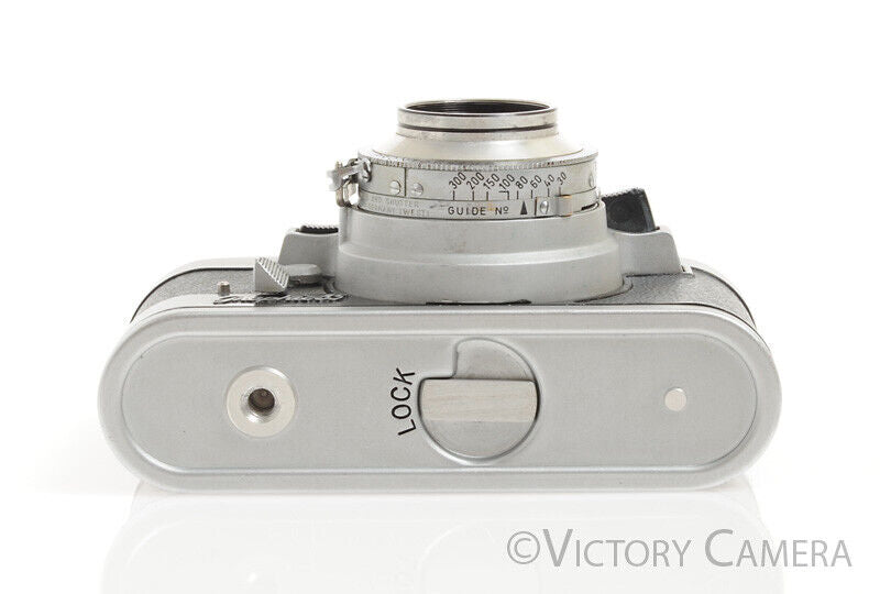 Graflex Graphic 35 Chrome 35mm Rangefinder Camera w/ 50mm f3.5 Lens  [EXC] - Victory Camera