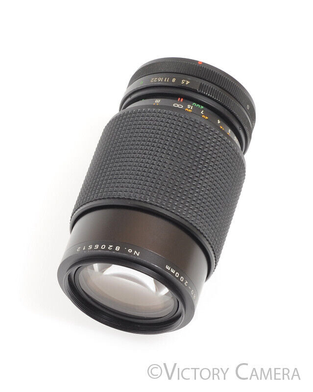 DeJur MC 80-200mm f4.5 Auto Zoom Telephoto Zoom Lens for FD Mount -Clean- - Victory Camera