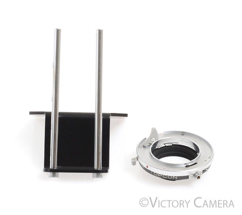 Topcon Macro Stand Attachment and Automatic Extension Tube -Clean in Boxes- - Victory Camera