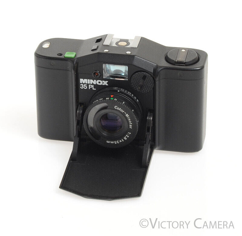 Minox 35 PL Black 35mm Camera w/ 35mm f2.8 Lens -Clean in Box-