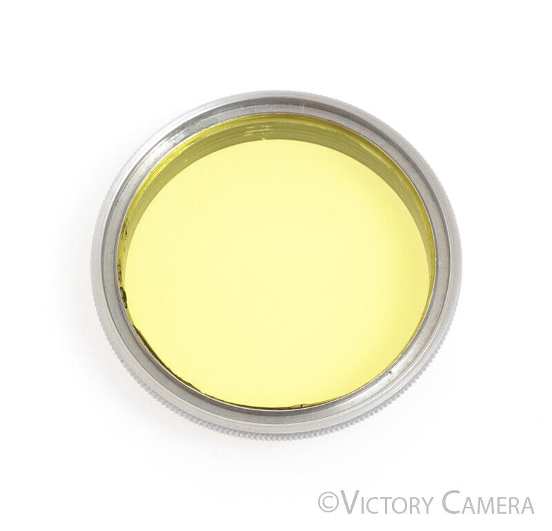 Steinheil Munchen 36mm Gelb Yellow 1.5x Filter for Black and White [EXC] - Victory Camera