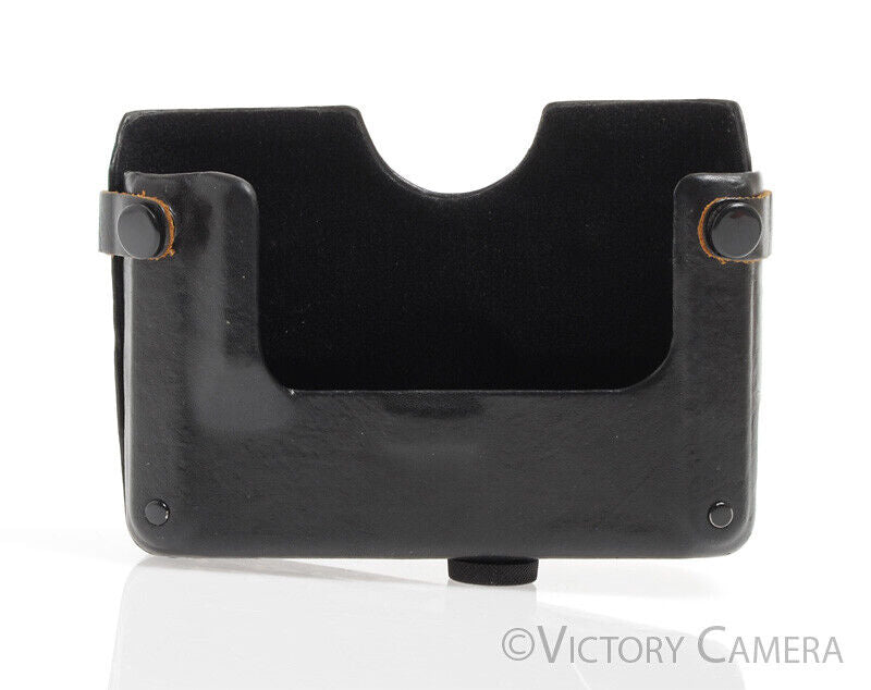 Canon Rare A-1 Fitted Black Leather Motordrive Half Case for AE-1 w/ Winder - Victory Camera