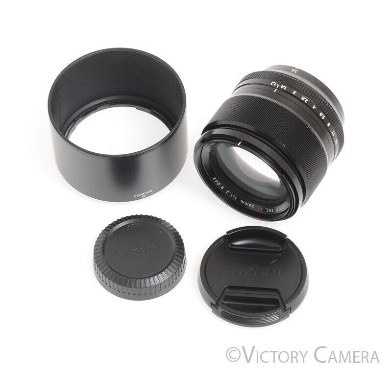 Fuji Fujinon Super EBC XF 56mm f1.2 R Aspherical Prime Lens for X Mount -Clean-