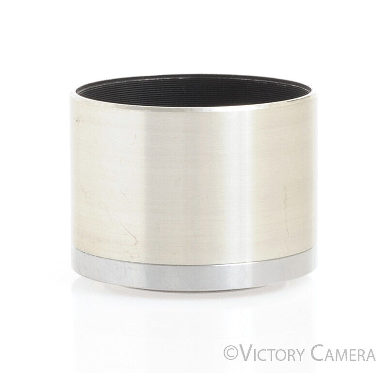 Nikon Chrome Metal Lens Shade / Hood for S Mount 13.5cm 135mm f3.5 Lens - Victory Camera