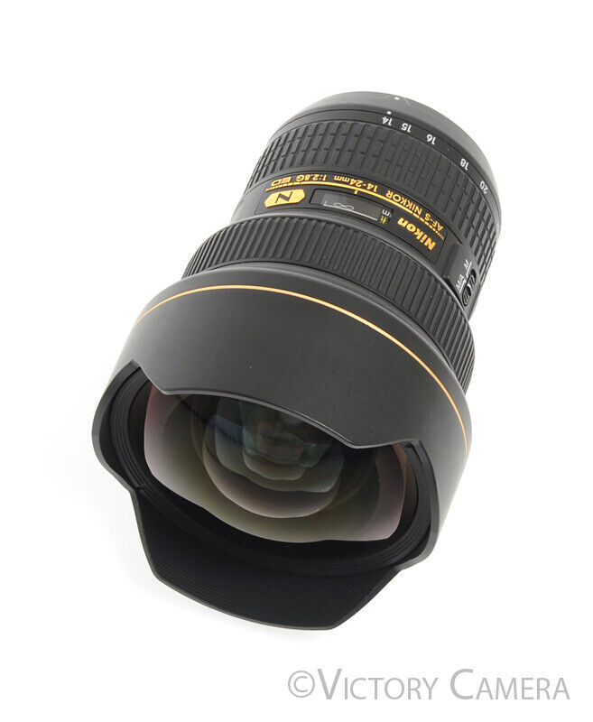 Nikon AF-S Nikkor 14-24mm F2.8 G ED N Wide Angle Zoom Lens  [EXC] - Victory Camera