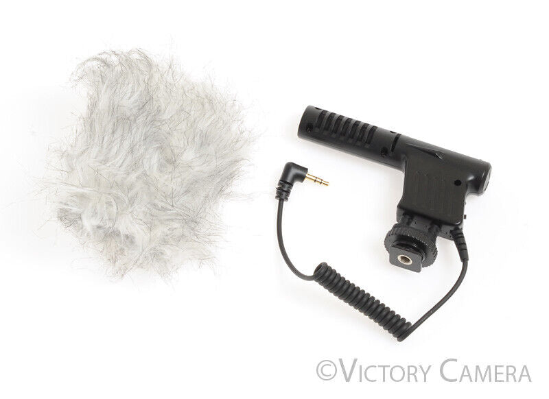 Opteka VM-8 Shotgun Mic Microphone w/ Deadcat Wind Filter - Victory Camera