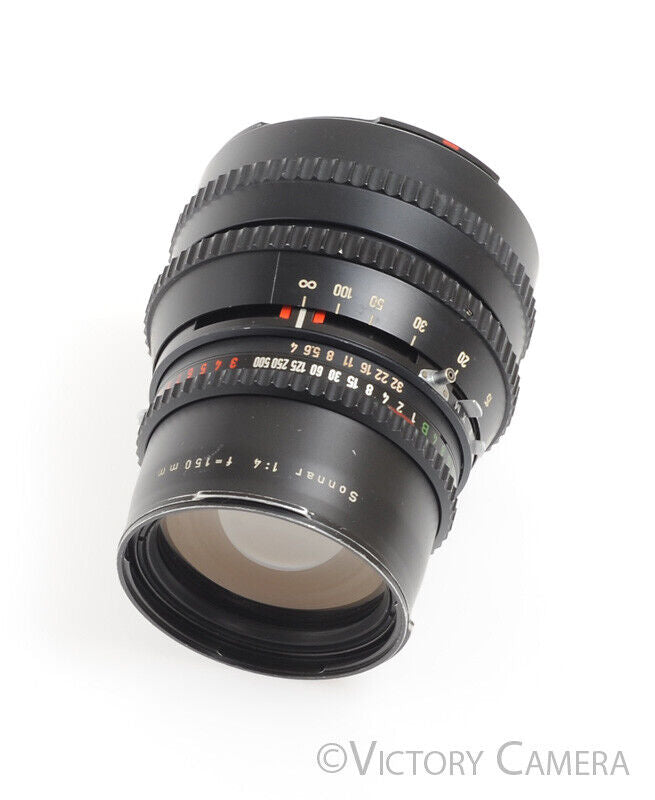 Hasselblad 150mm F4.0 Sonnar Black Telephoto Portrait Prime Lens -Clea