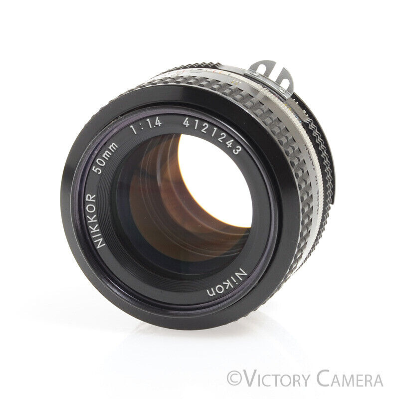 Nikon Nikkor 50mm F1.4 AI Manual Focus Standard Prime Lens -Clean-