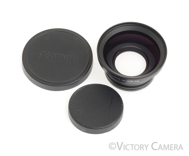 Canon Wide Converter WC-DC58 0.8x for PowerShot G1, G2 &amp; Pro 90 -Clean- - Victory Camera