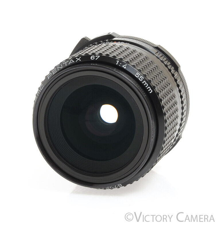 Pentax 67 6x7 SMC 55mm F4 Wide-Angle Prime Lens -Clean- - Victory Camera