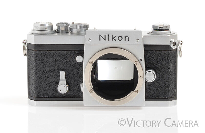 Rare 1960/61 64xxx Early Nikon F Chrome 35mm SLR Body -Needs CLA-