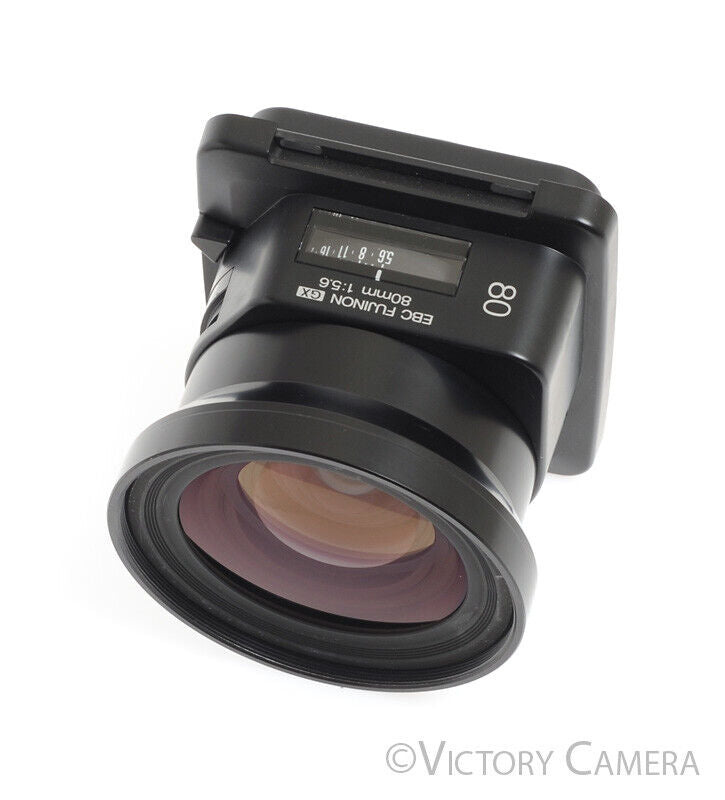 Fujifilm Fujinon GX M 80mm F5.6 Wide-Angle Prime Lens -Clean-