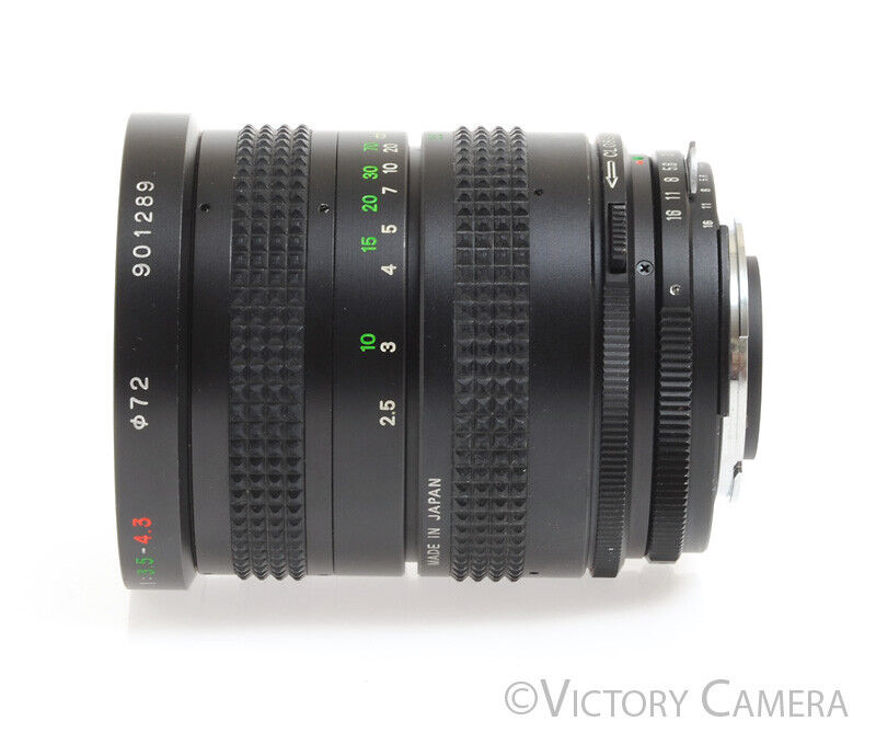 MC Auto Magnum CCT 35-100mm F3.5-4.3 Zoom Lens for Nikon AI 901289 - Victory Camera